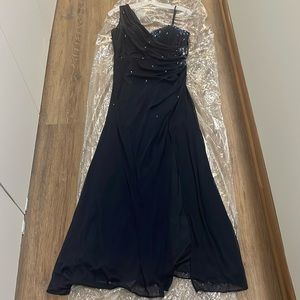 Navy/Air Force Blue Formal Dress